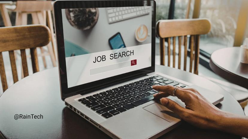 An Indonesian engineer using a laptop to search for global job opportunities, representing the initial step in applying for international remote roles.